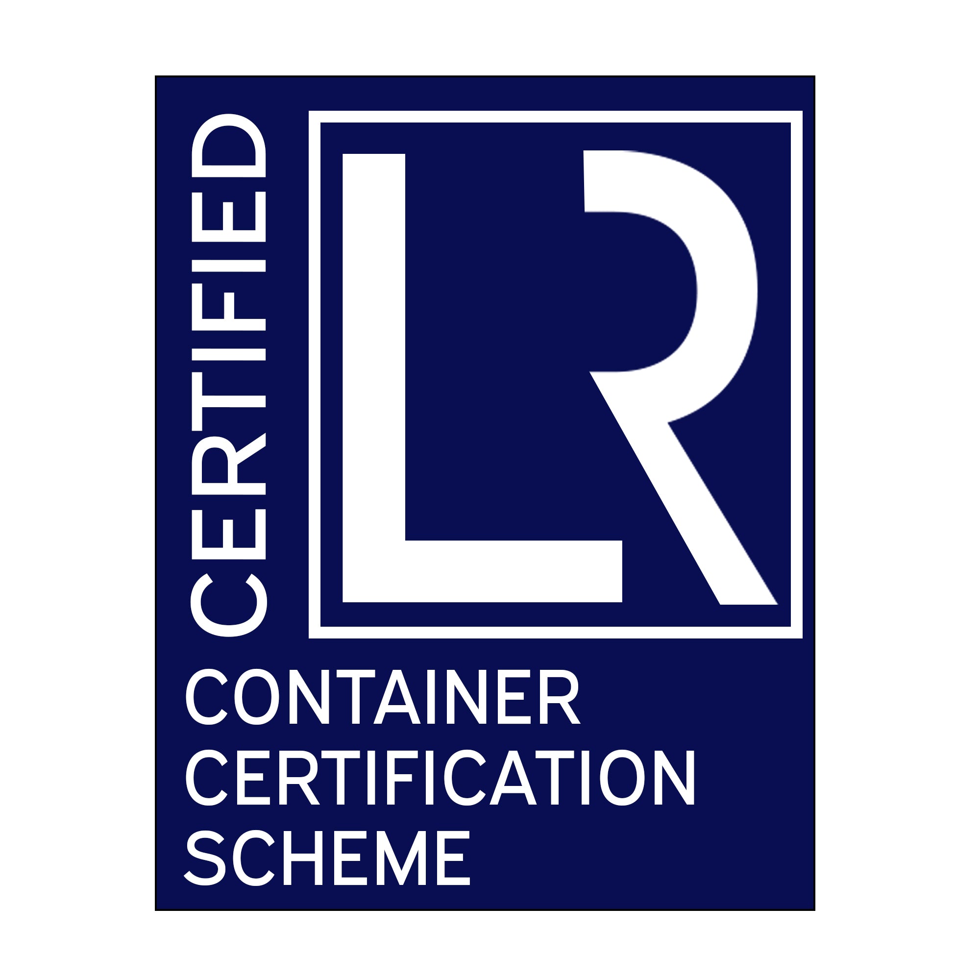 Certified Container Certification Scheme Decal Sticker Sign (1-Pack ...