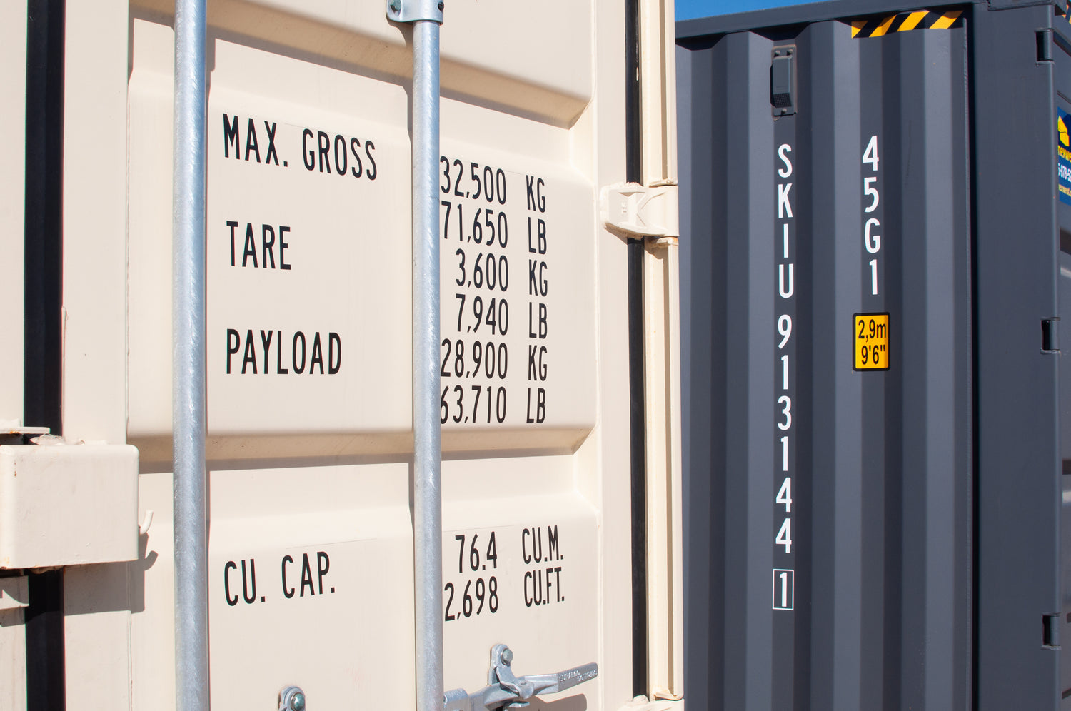 Custom Shipping Container Decal Sticker Signs For Compliance – Shipping ...